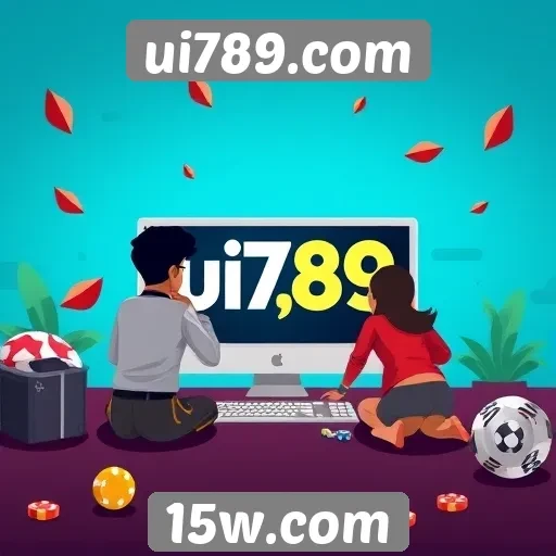 Explorando a interface do site ui789.com