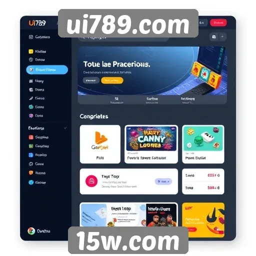 Análise da interface de usuário do site ui789